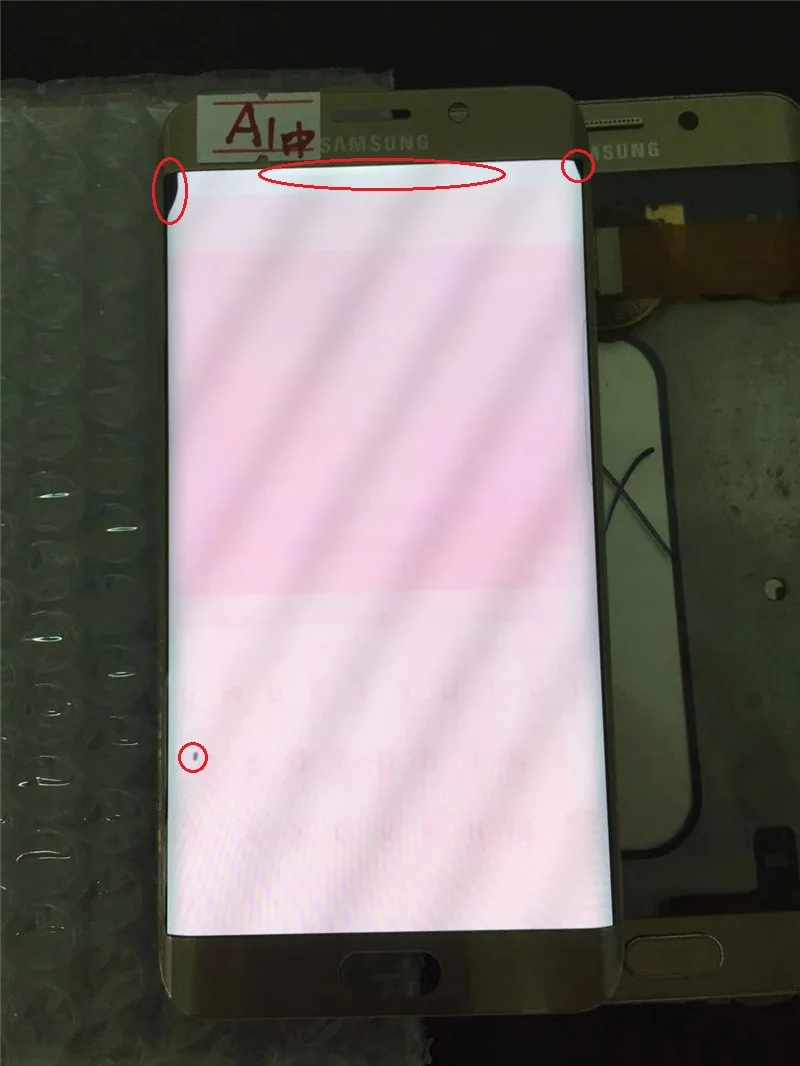 NO.A1 Gold With SBI Для samsung Galaxy S6 Edge Plus lcd G928 G928F дисплей сенсорный экран дигитайзер в сборе для samsung S6 Edge PLUS lcd - Цвет: NO.A1 Gold With SBI