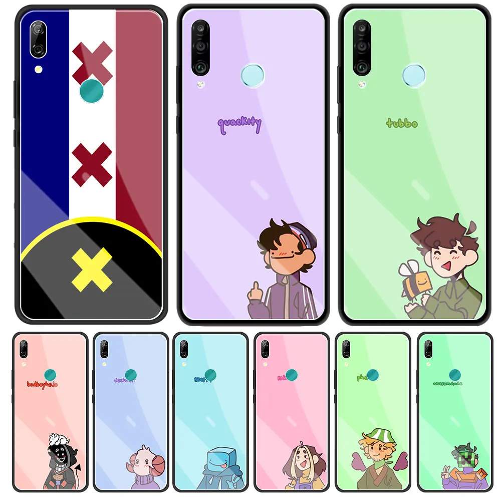 

Lmanberg Dream Smp Game Phone Case for Huawei P30 Lite P Smart Z 2019 P40 Lite E P20 Pro P10 2021 Tempered Glass Funda Cover