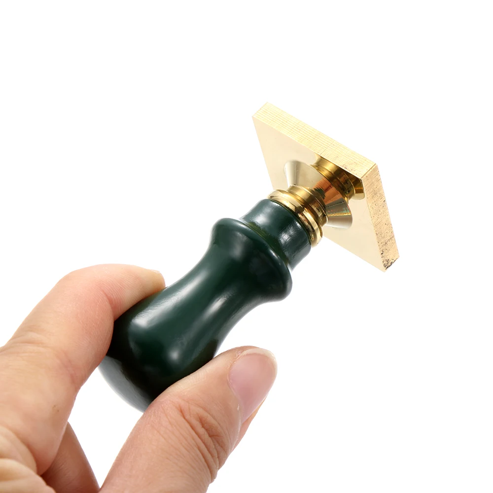 1 шт. деревянная ручка воск печать штамп аксессуары портативный мини Diy