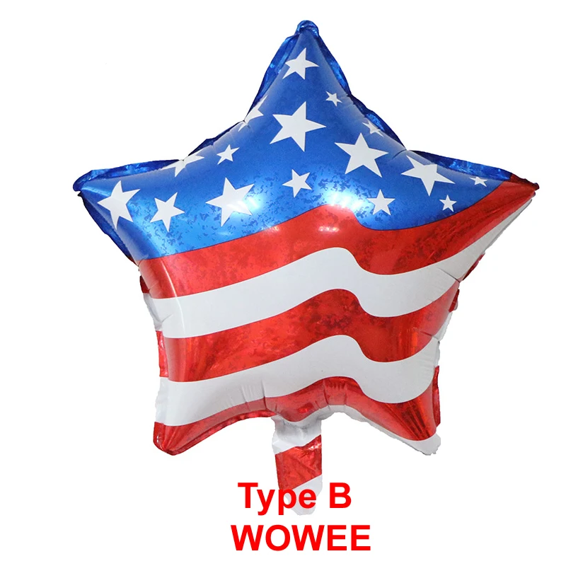 5 шт. американский флаг толстовки с надписью Make America Great Again флагами шарами для