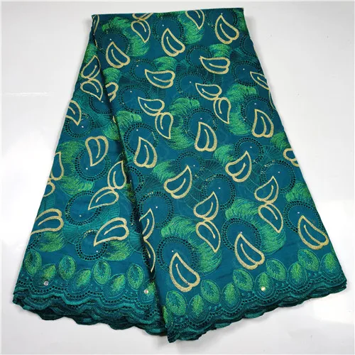 

newcoming african swiss voile lace fabric 5yards african cotton lace fabric good quality african cord lace SHISFE266