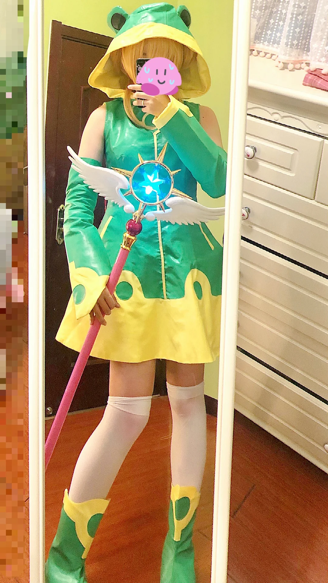 Карточка КИНОМОТО Сакура длиной 120 см прозрачная карточка для косплея Звездная