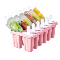 popsicle molds shape maker 12 homemade ice pop molds food grade silicone ice cream maker with popsicle sticks
