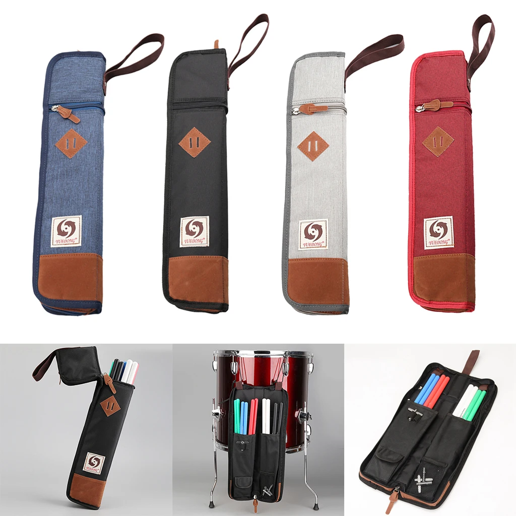 Чехол с хлопковой подкладкой чехол для барабанных палочек мягкий переноски