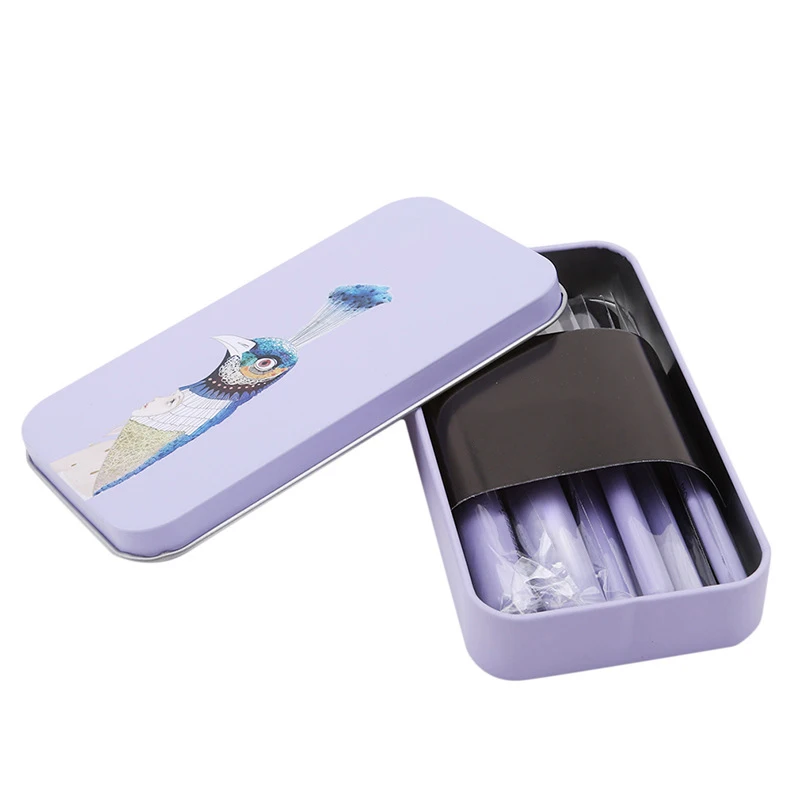 Лучшие 7 шт. кисти для макияжа Тени век Румяна бровей портативные мягкие