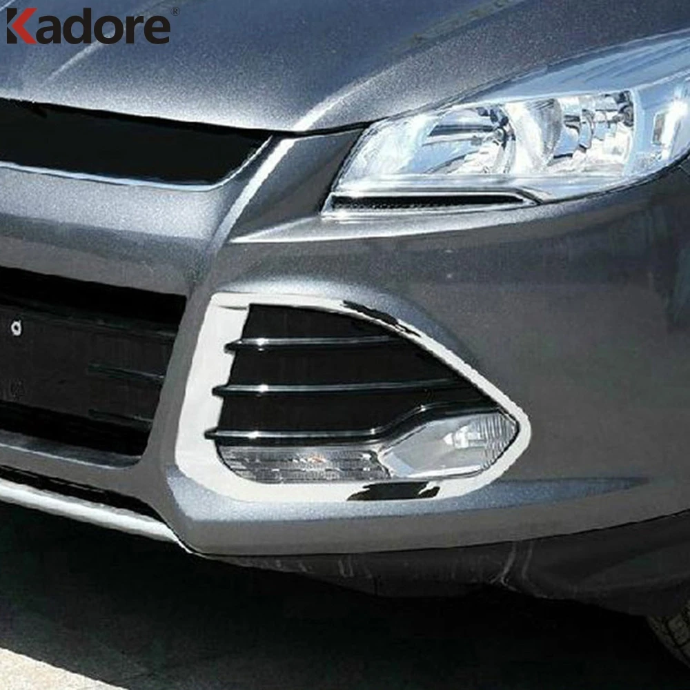 Противотуманная фара Накладка для Ford Kuga Escape 2013 2014 2015 ABS хромированные передние