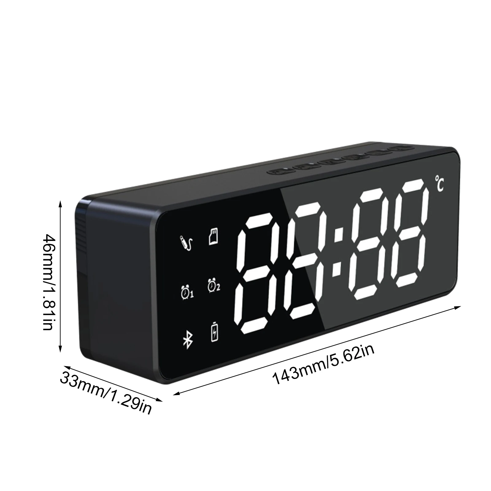 Wireless Bluetooth Speaker Desktop Subwoofer Music Player Home Decoration Gift For Student | Дом и сад