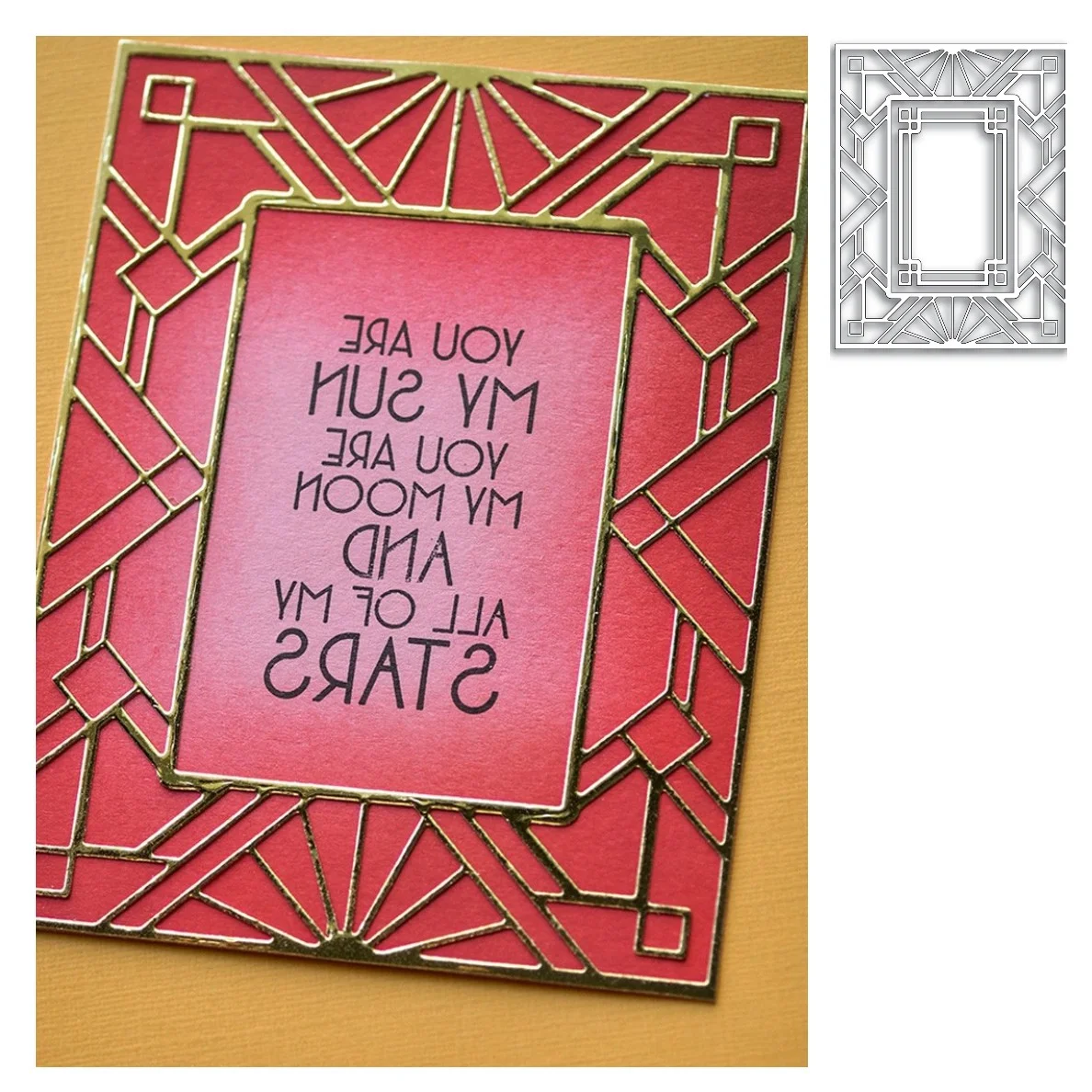 

Retro style Geometrc Deco Plate Metal Cutting Dies and stamps DIY Scrapbooking Card Stencil Paper Handmade Album craft supplies