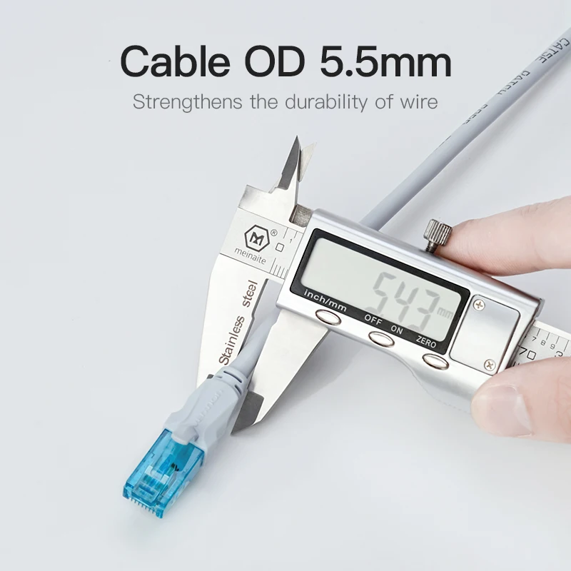 Ethernet-кабель Vention Cat5e кабель UTP Lan RJ45 ethernet-кабель 0 75 м 1 2 3 5 для ПК PS2 компьютерный