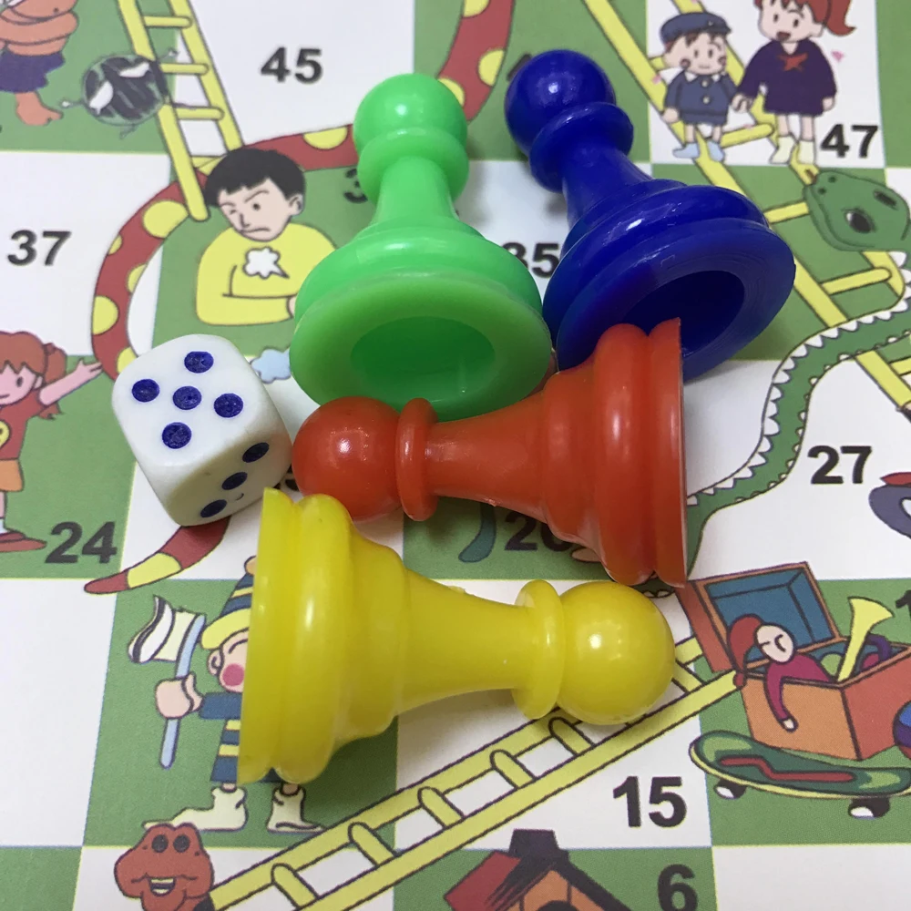 Folding EVA ABS Ludo OX Chess Snake Toys For Children Portable Snakes And Ladders Puzzle Interactive Game Birthday Gift | Игрушки и