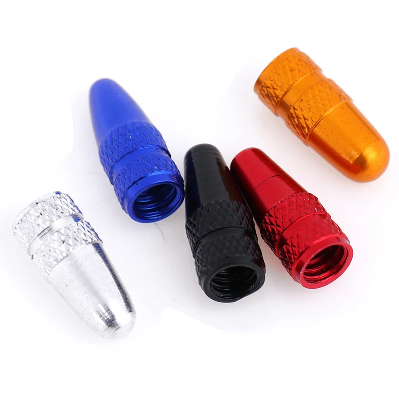 

5pcs Aluminium Pressure Valve Caps Dust Cover NEW Bike Presta Valve Cap MTB Wheel Rim Tyre Stem Air Valve Caps Bicycle Presta
