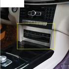 Алюминиевый центральный переключатель для Mercedes W212 Benz E-Class E200 E260 E300 2014-2016, крышка кондиционера, отделка, Стайлинг автомобиля