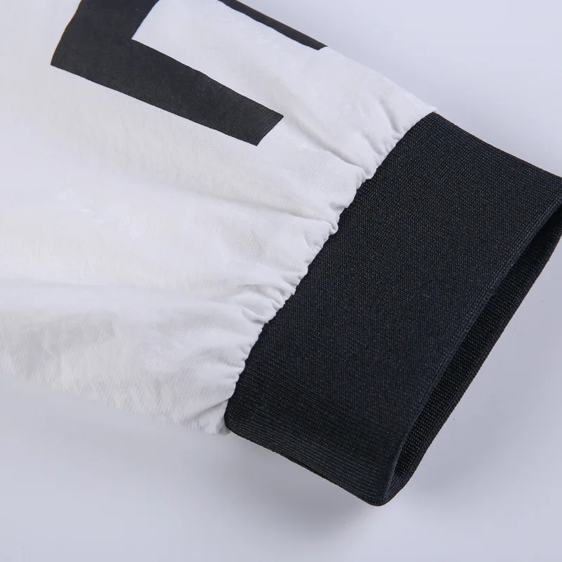 

2020 Spring Autumn White Jackets Men Fashion Casual Hooded Jacket Coat Male Zipper Clothes European Size HX434