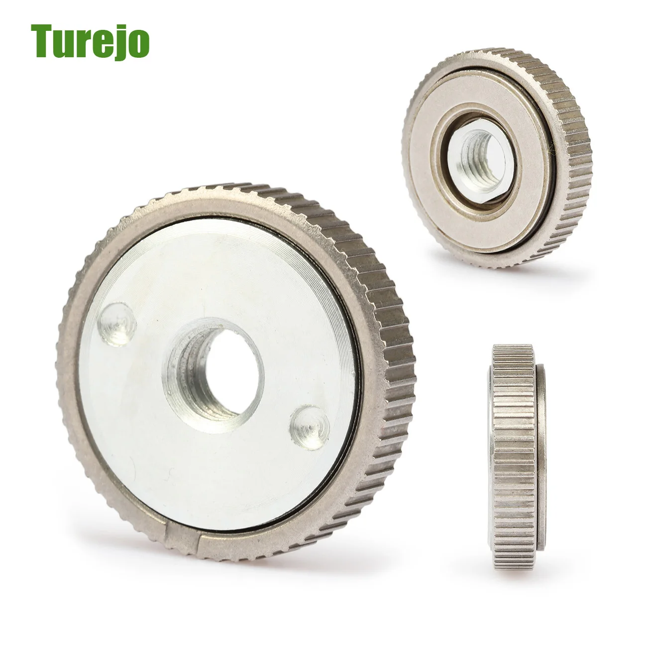 

2PCS M14 Locking Plate Chuck Thread Angle Grinder Inner Outer Flange Nut Set Tools Power Replacement For Bosch Metabo Makita