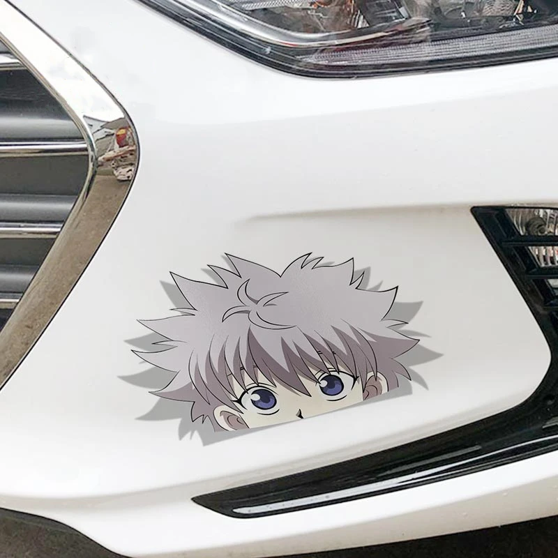 Фучжэнь бутик наклейки внешние аксессуары Killua Zoldyck Hunter X Peek Big Head аниме виниловые