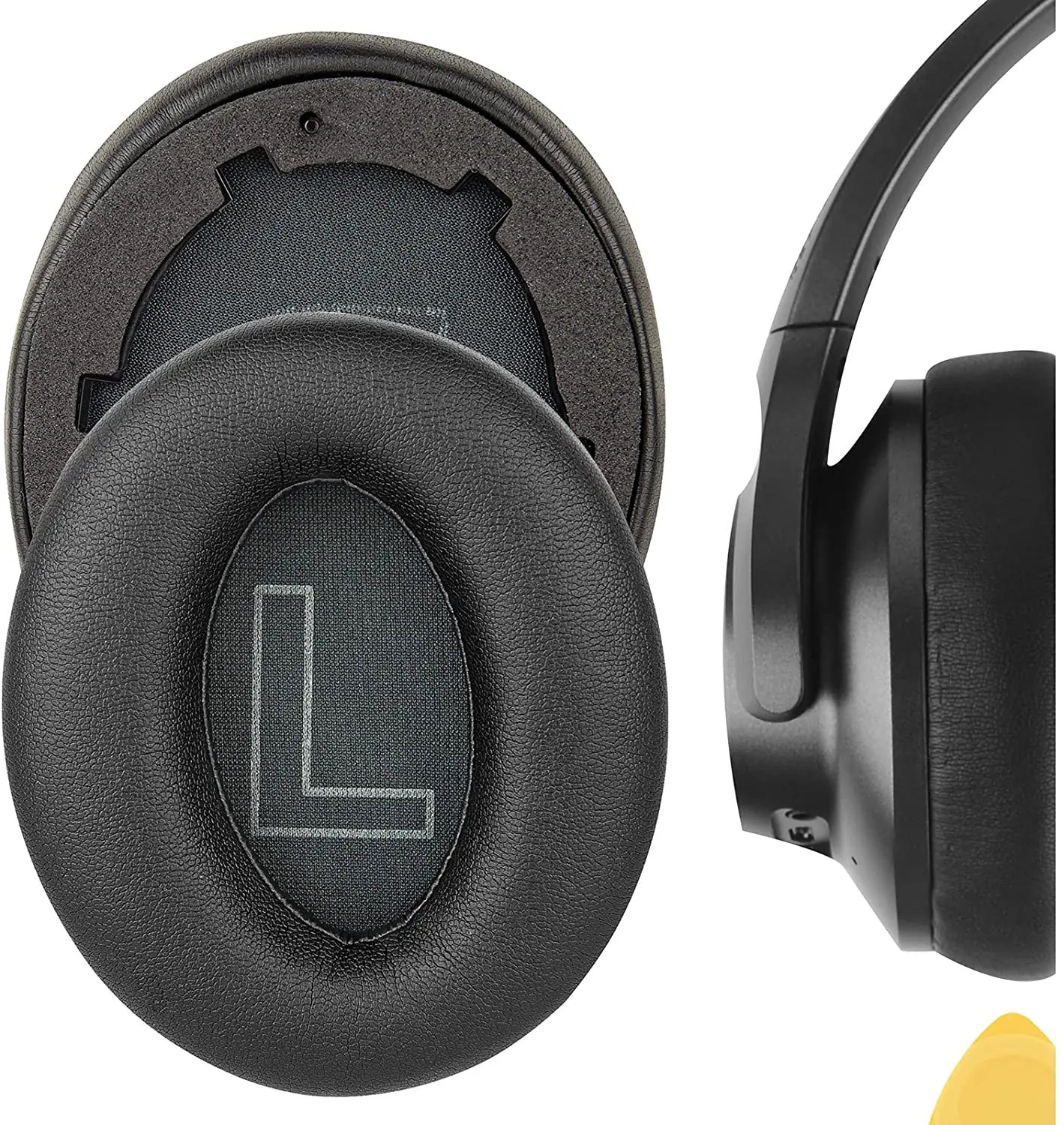 Сменные амбушюры QuickFit из Протеиновой кожи для Anker Soundcore Life Q20 Q20BT вкладыши