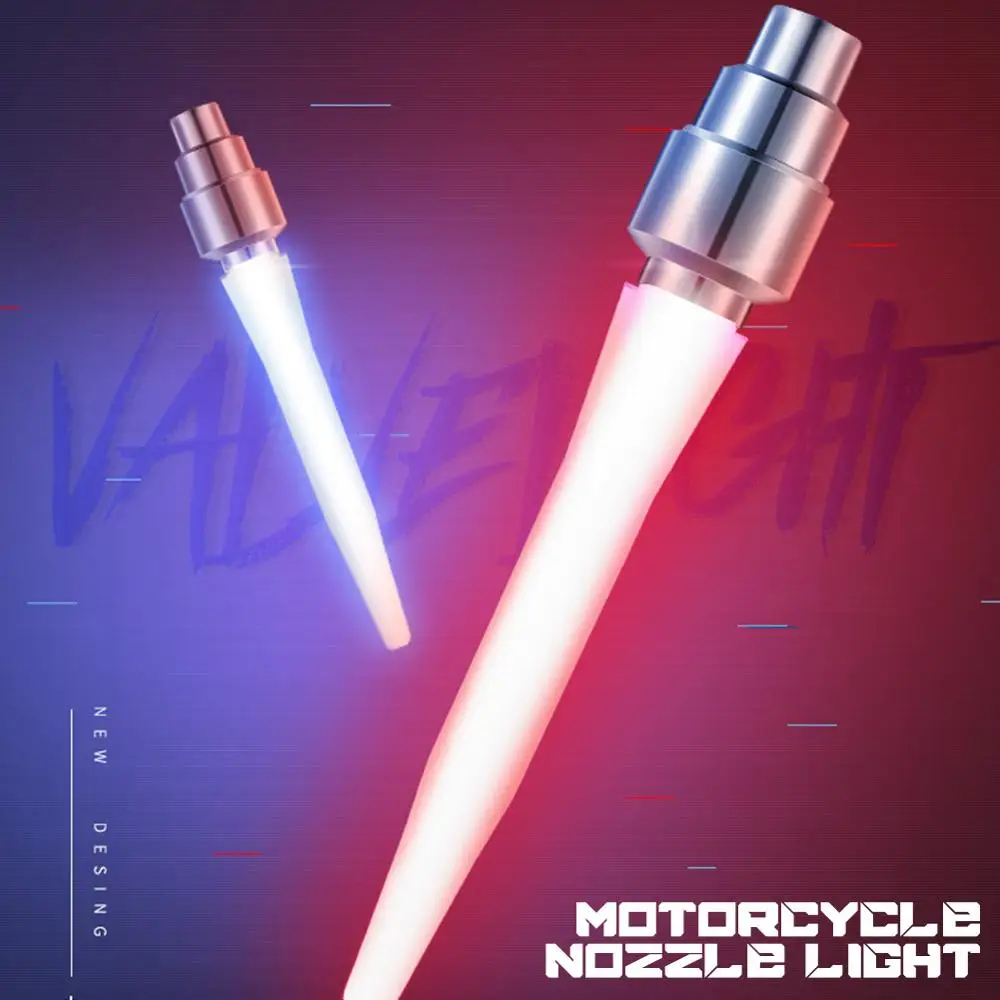 

2pcs LED Bike motorcycle Nozzle Light Road Cycling Spoke Lamp Tyre Tire Valve Caps Wheel LED Bicycle Light Bike Accessories