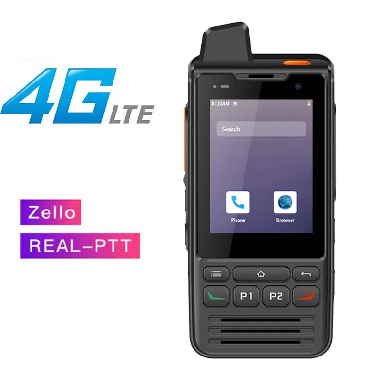 Разблокированный сетевой радиоприемник ANYSECU F60 4G Android 9 0 IP68 Водонепроницаемый