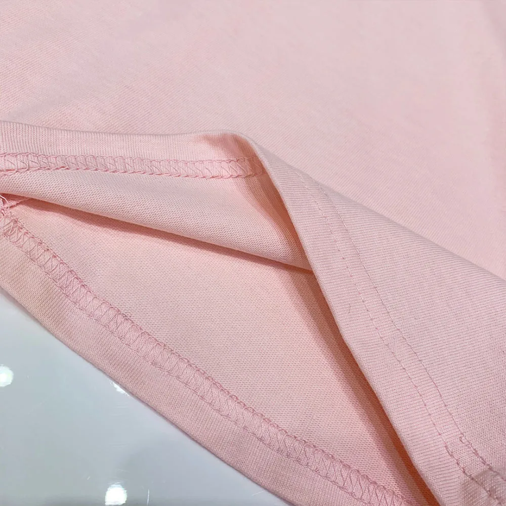 

Top luxury brand new summer 2021 new fashion short sleeve Lapel girls' dress pink blue white skirt