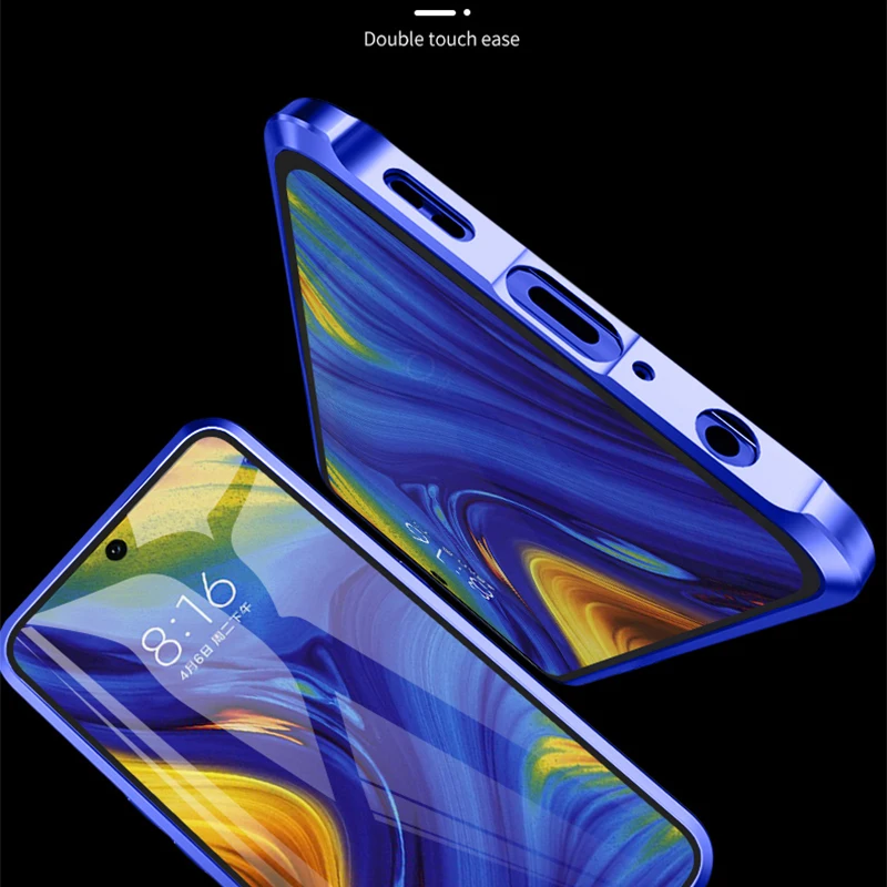 360 Полный Магнитный чехол для samsung Galaxy Note 10 Plus Pro Корпус защитный двухсторонний закаленное стекло Чехол samsung Note10 Pro