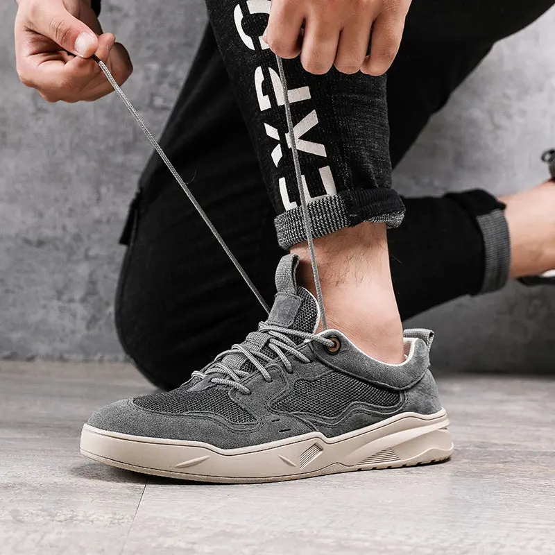 

breathable sneakers zapatos man white mens causal air para shoes sports sport leather on 2020 fashion comfortable mens for shoe