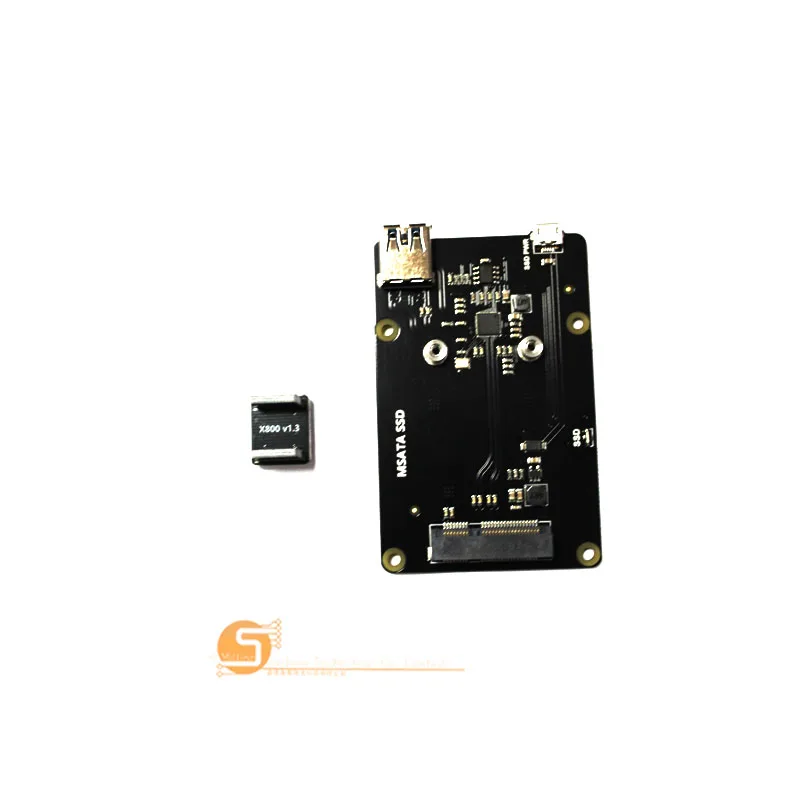 

Raspberry pie X850 mSATA SSD Disk Expansion board support 1TB USB 3.3free shipping