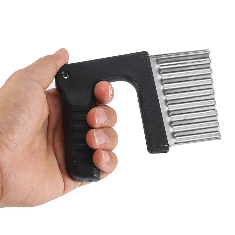 Нож для нарезки картофеля фри салата гофрированный измельченный ножевые гаджеты