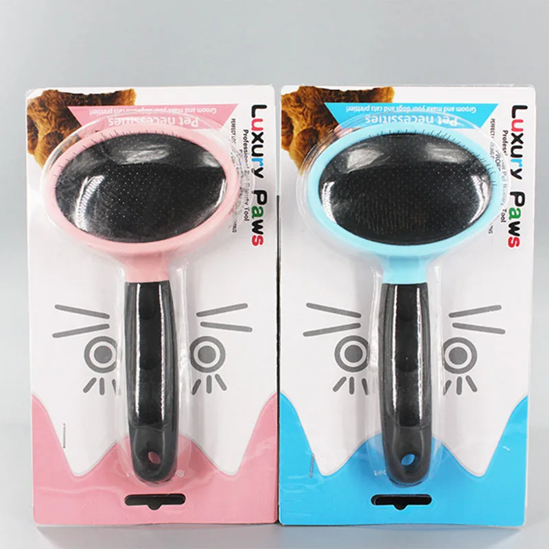 

Pet Hair Trimmer Comb Dog Cat Grooming Supply Brush Slicker Tool Multi-function Pet Dog Practical Needle Comb Hair Remover Rake