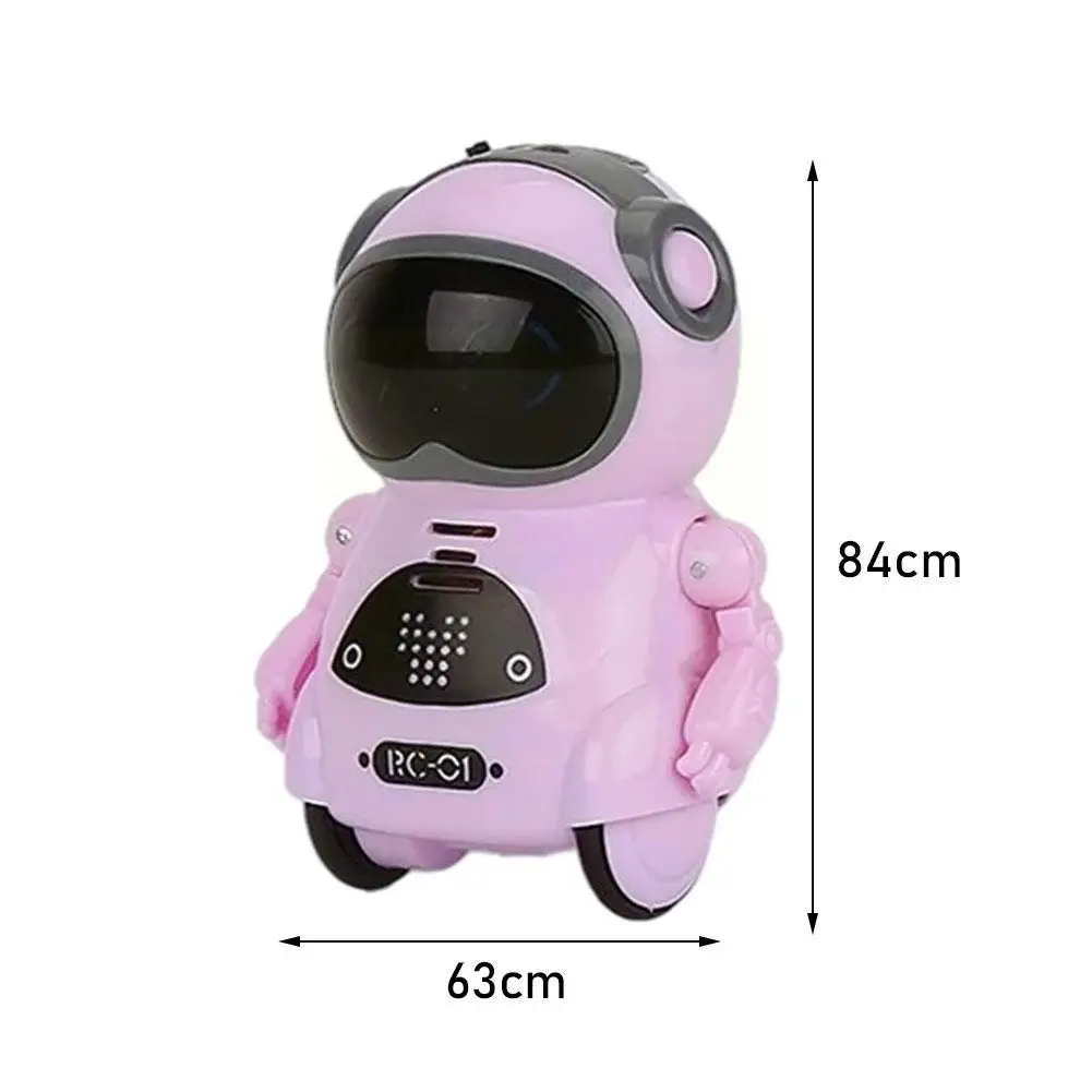 

Smart Pocket Robot Dialogue Interactive Mini Robot And Dancing Voice Smart Children's Toy Toy Repeated Recognition Singing S7H5