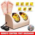Большой массажер для ног Электрический шиацу массажер ног дистанционного Управление ролик для массажа ног рельеф усталость ног Для женщин мужская домашняя обувь; Подарок
