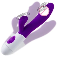 man nuo silicone g spot dildo rabbit vibrator dual vibration 10 speeds female vagina clitoris massager adult sex toys for women