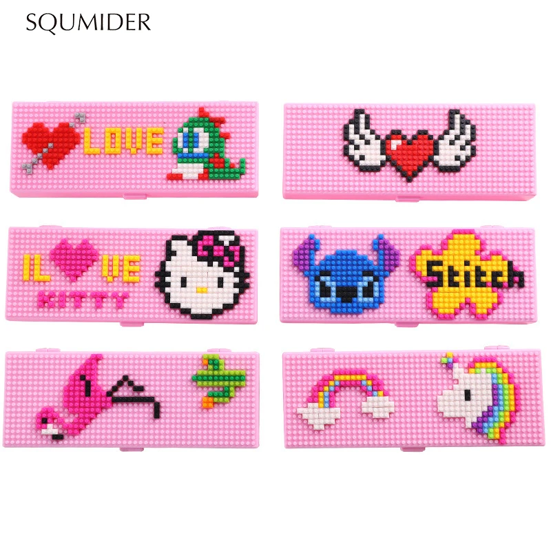 Креативный чехол для карандашей многофункциональная коробка канцелярских