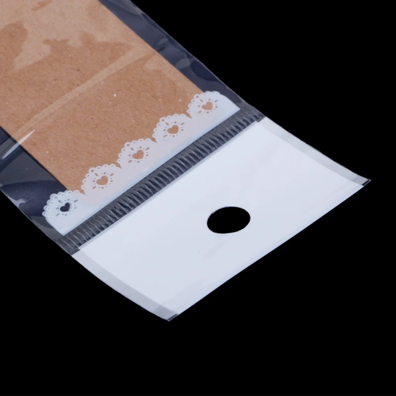 100 шт. ювелирные изделия браслет цепочка Дисплей держатель чехол подвесной