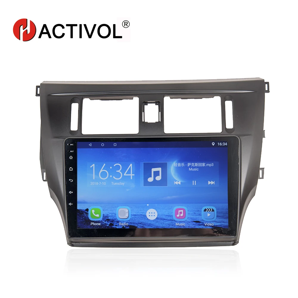 Автомагнитола HACTIVOL 9 &quot 4 ядра gps navi для GreatWall Tengyi C30 2011 2014 android 7 0 DVD видео плеер