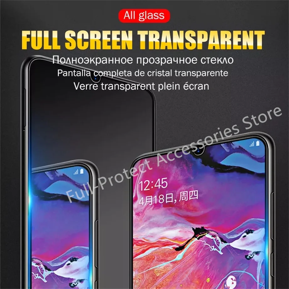 

3Pcs Protective Glass On For Samsung Galaxy A10 A20 A30 A40 A50 A60 A70 A80 A90 Tempered Glass M10 M20 M30 M40 Screen Film