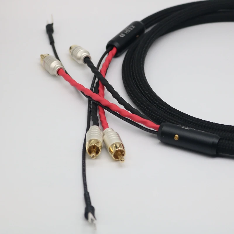 Hi end аудио rca кабель независимый экранированный сигнальный LP Виниловый