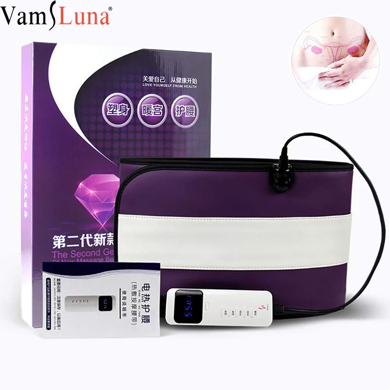 Пояс для похудения с инфракрасным подогревом пояс сауны пневматическая вибрация