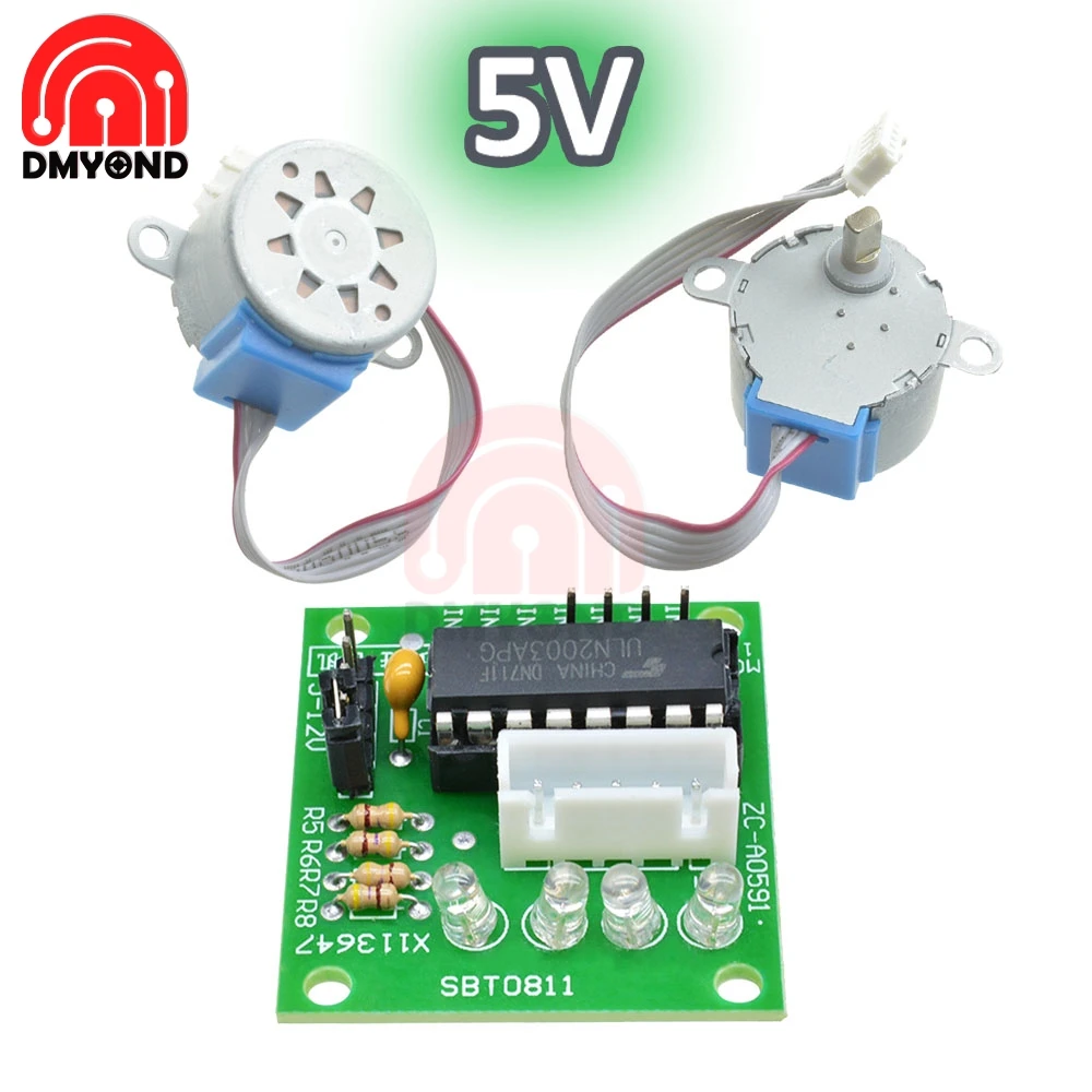 Партиями по 5 комплектов умная электроника 28BYJ-48 5V 12V 4 фаза DC уменьшения Шестерни