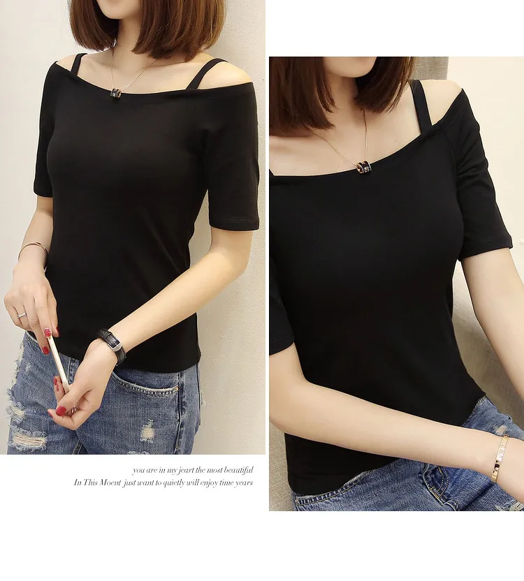 

T-shirt Women 2019 New Women T Shirt summer White Cotton T shirt