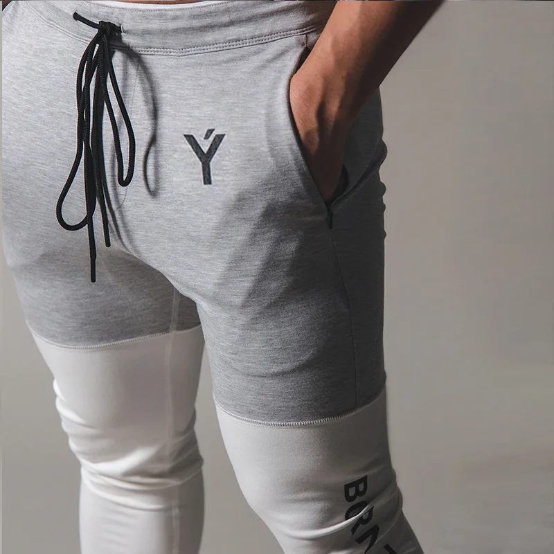 

JAPAN Brand Joggers Men Sweatpants Gym Running Pants Mens Fitness Bodybuilding Gym Men Jogging Pants Zipper Sweatpants Trousers
