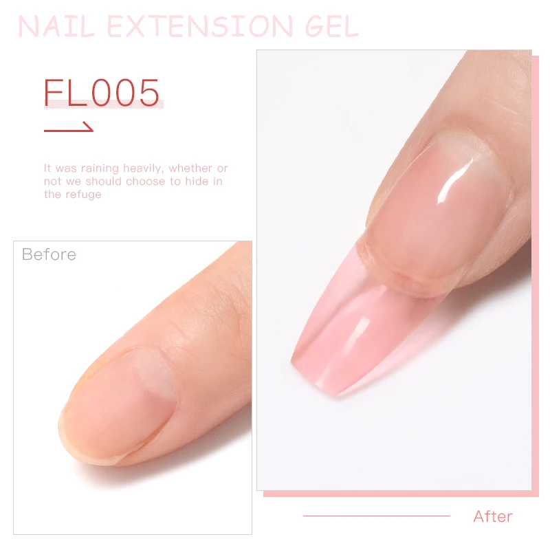 Гель лак для быстрого наращивания 5 мл|Гель ногтей| |