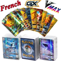 carte pokemon francaise high quality 10pcs gx ex vmax tag team french pokemon collection cards game for children gift toy