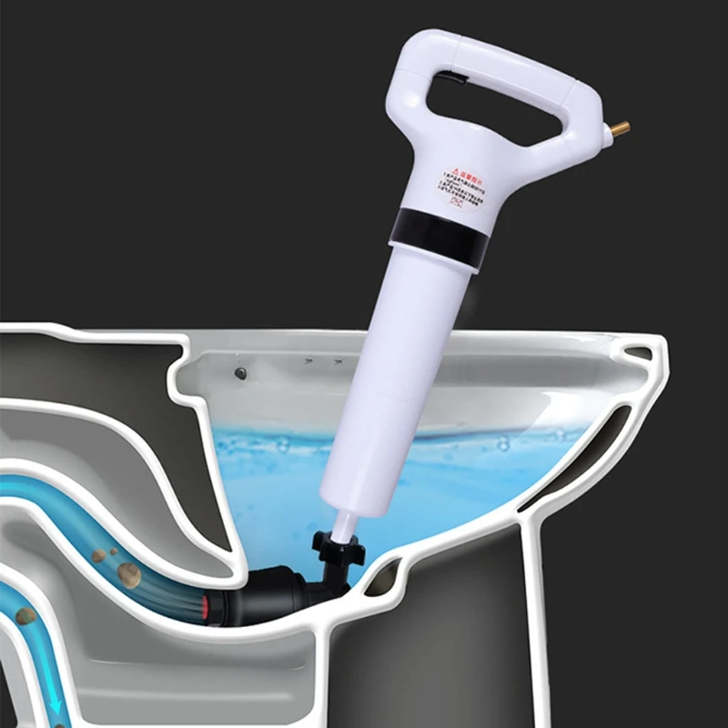 

Air Power Drain Blaster High Pressure Pump Plungers Powerful Household Cleaner 35EC