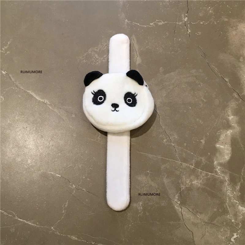 2 цвета на выбор-новый маленький плюшевый Кошелек 7 см в виде панды детский с