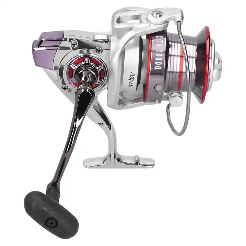 Fishing Wheel Full Metal Spinning Reel 13+1BB 4.0:1 Gear Ratio Long Shot CTS12000-CTS10000 | Спорт и развлечения