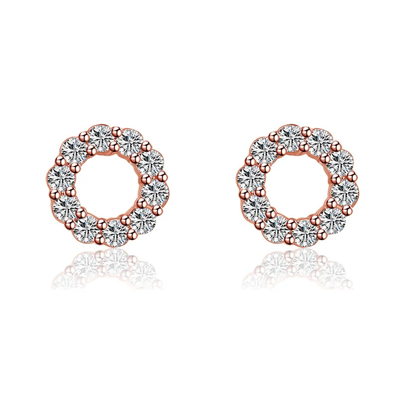 

2021 New Sterling Silver 925 Earring Heart and Conch Shell Earrings For Women Making Jewelry Gift Wedding Party Engagement