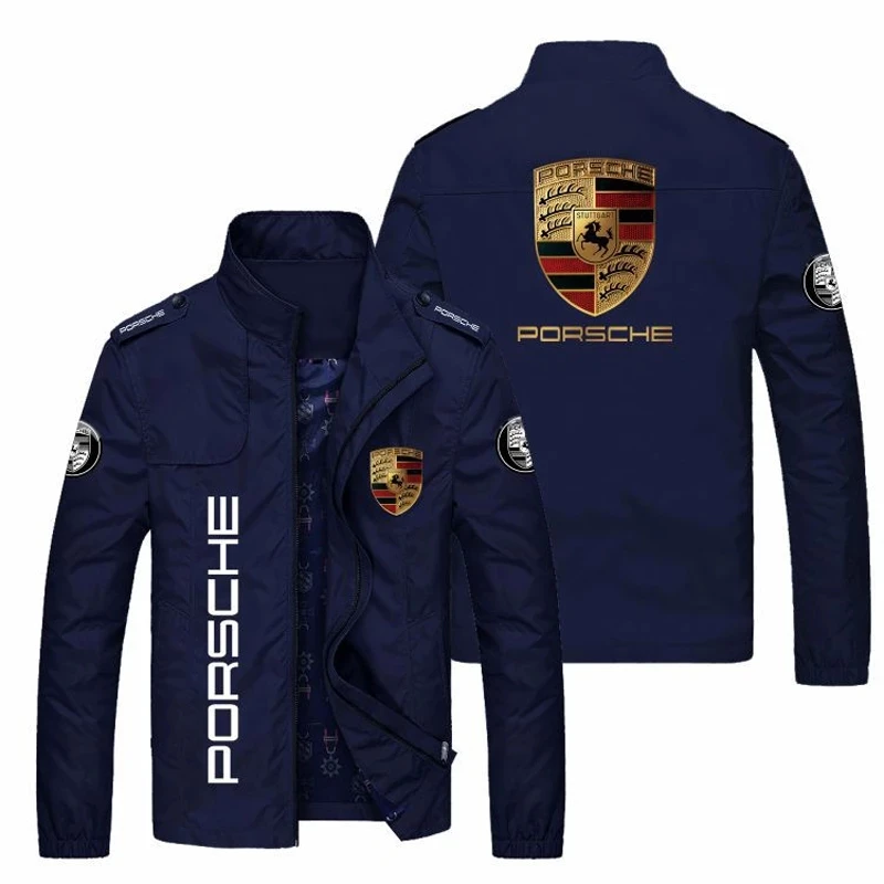 

2021 nieuwe lente en herfst heren jas casual grote maat sport jas rits 5 kleuren L-6XL mode jas jas