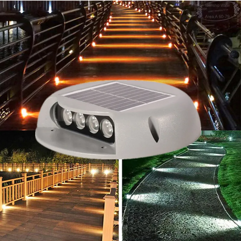 

Deck Outdoor Solar Recessed Lights Stair Led Light Step Underground Lamp Stair Led Light Step Ground Lights Solar Driveway Light