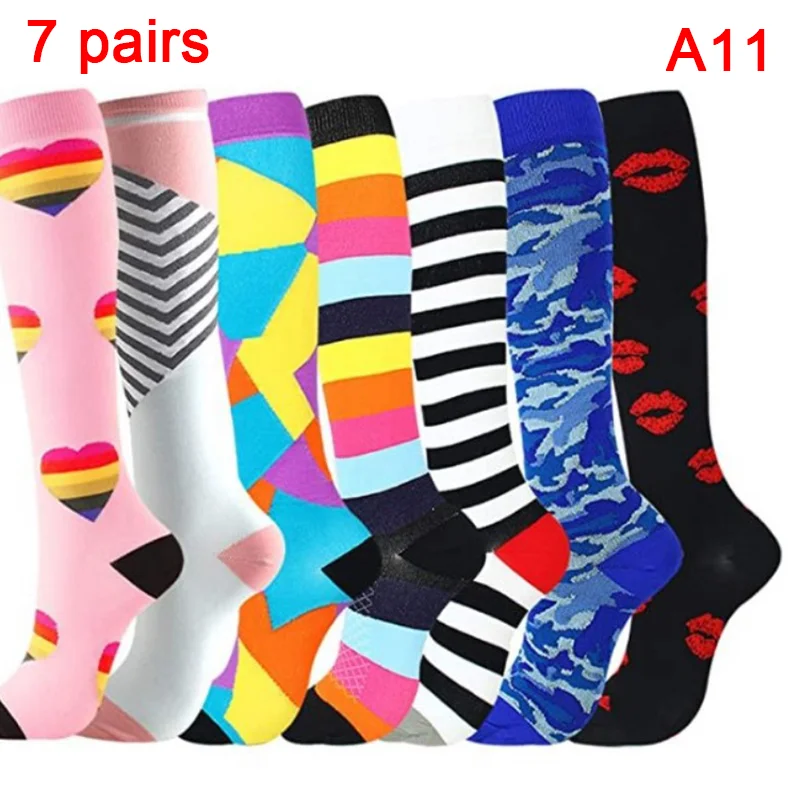 

Compression Socks Marathon Running Sports Socks Men Women Knee Men's And Women's Running Hiking Sports Socks