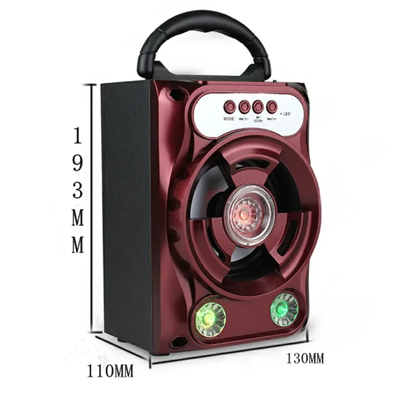 Портативный Настольный беспроводной bluetooth-динамик громкий динамик звуковая